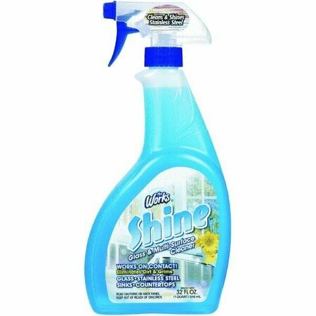 HOME CARE LABS The Works Shine Multisurface And Glass Cleaner 03365WK